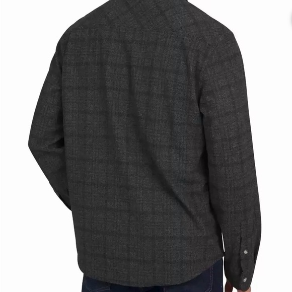 Chaps Gray Plaid Jacket - Picture 3 of 7